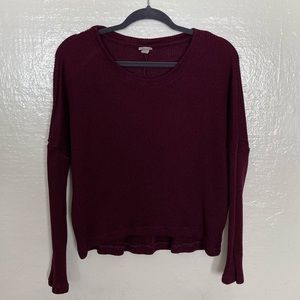 Cape Juby Burgundy Sweater